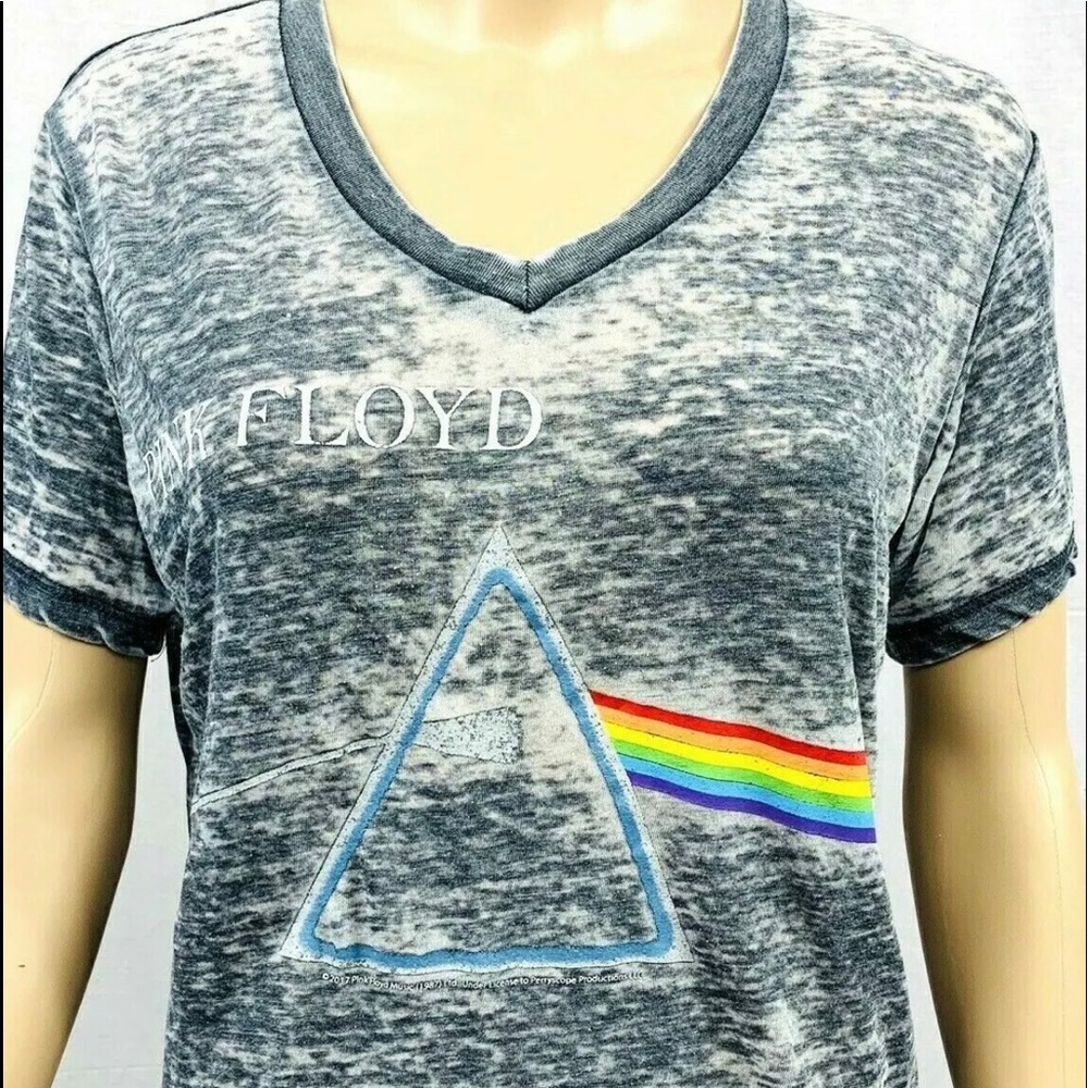 Pink Floyd size medium t-shirt solid gray casual - Picture 1 of 5